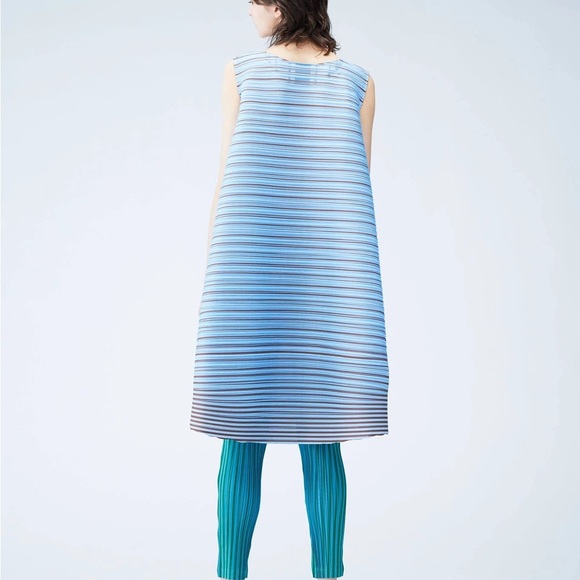 Issey Miyake Pleats Please Dress VEGE MIX 2 - Picture 3 of 9